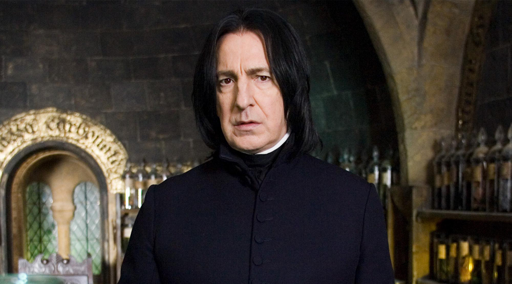 Алан Рикман в образе Северуса Снегга