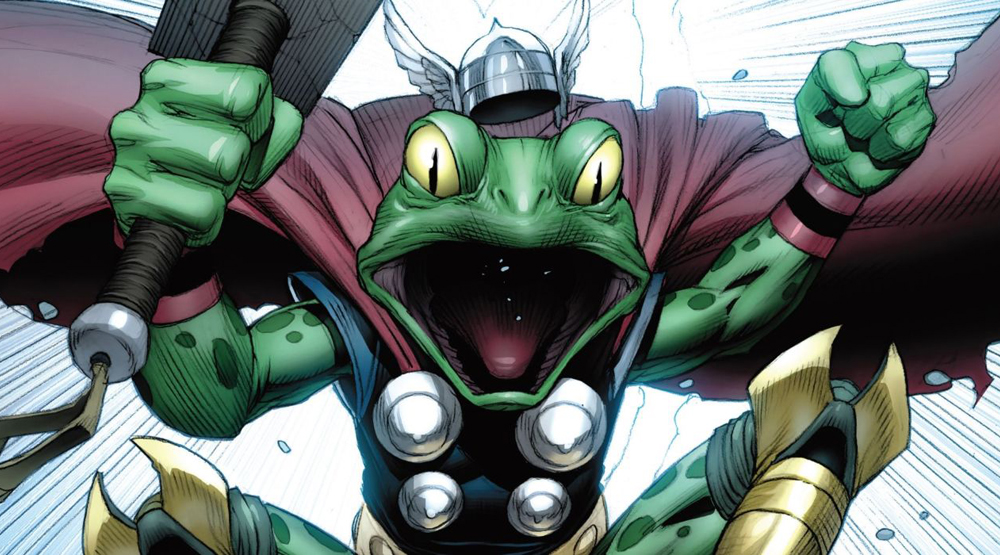 Трог в комиксе Marvel