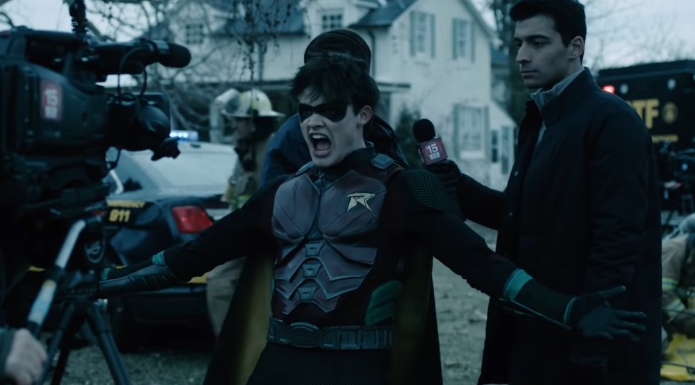 Кадр из сериала «Титаны»