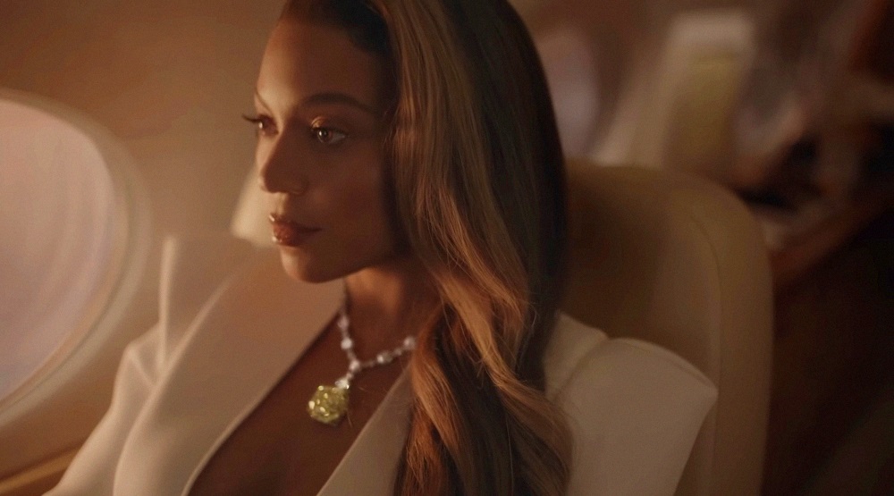 Бейонсе, кадр из рекламного ролика Tiffany