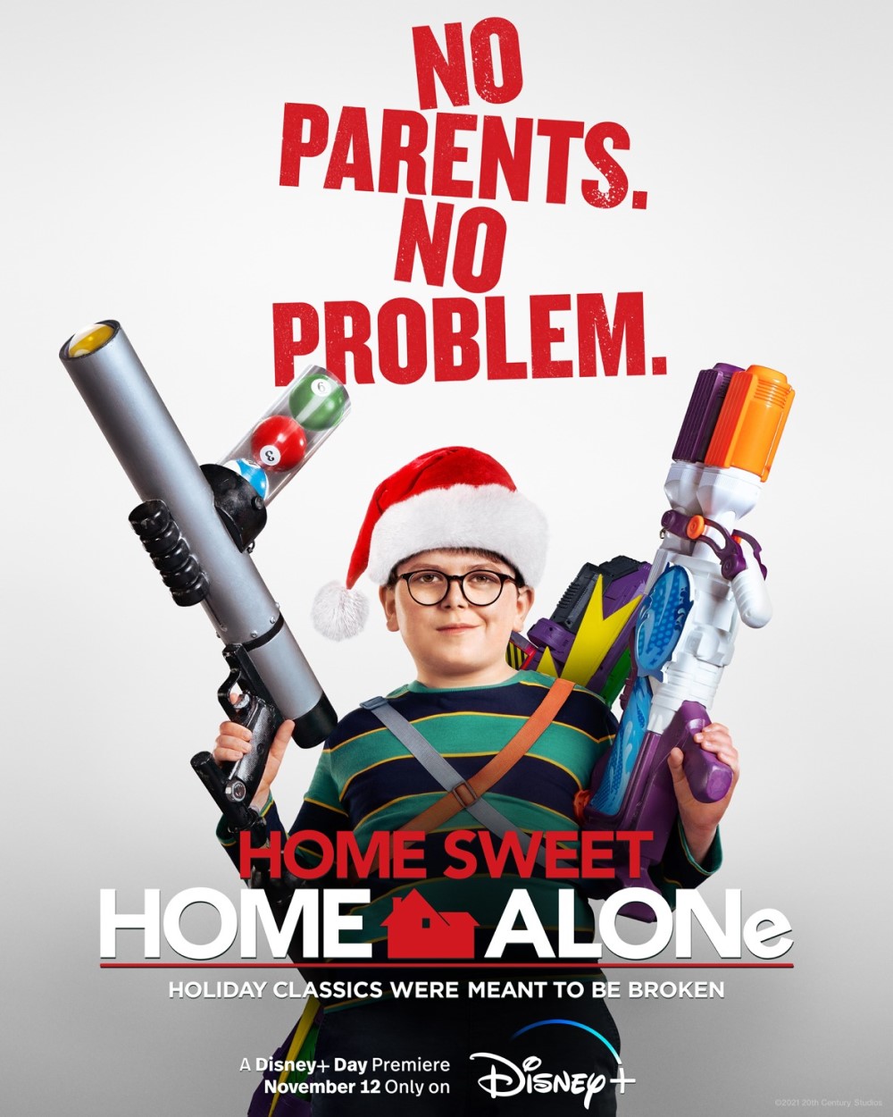 Промо-постер фильма «Один дома» (2021)
