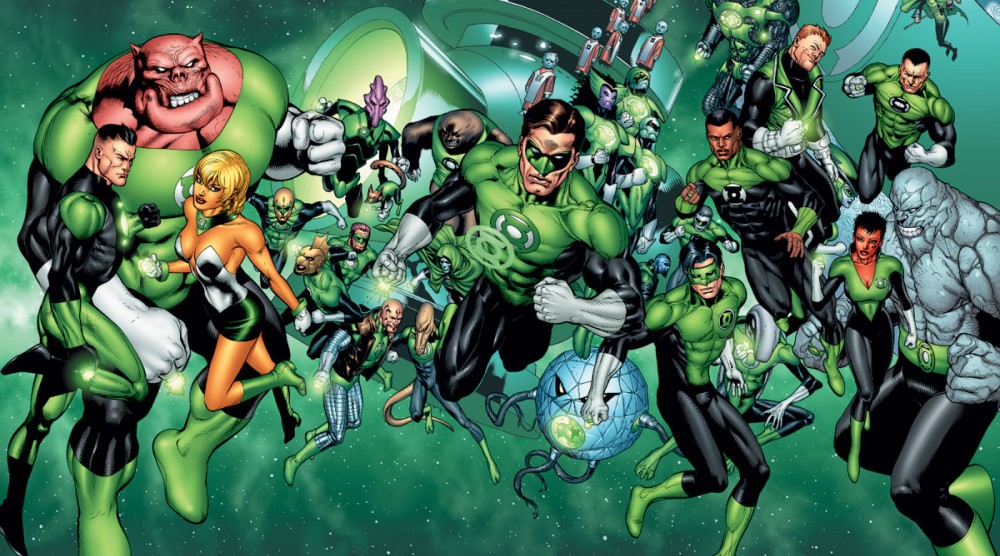 Корпус Зеленых Фонарей в комиксе DC