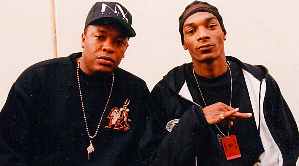 Dr. Dre и Снуп Догг / Фото: Jeff Kravitz