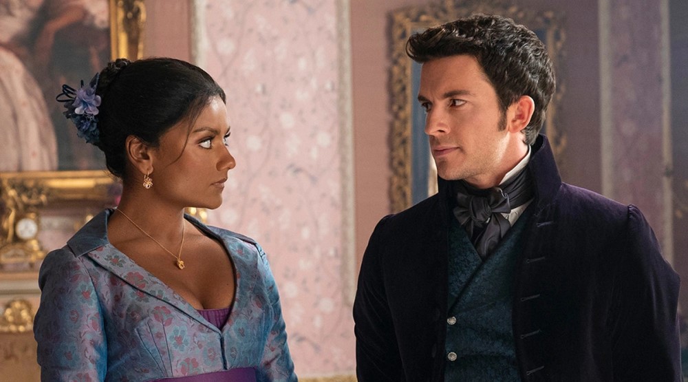 Кадр из сериала «Бриджертоны»
