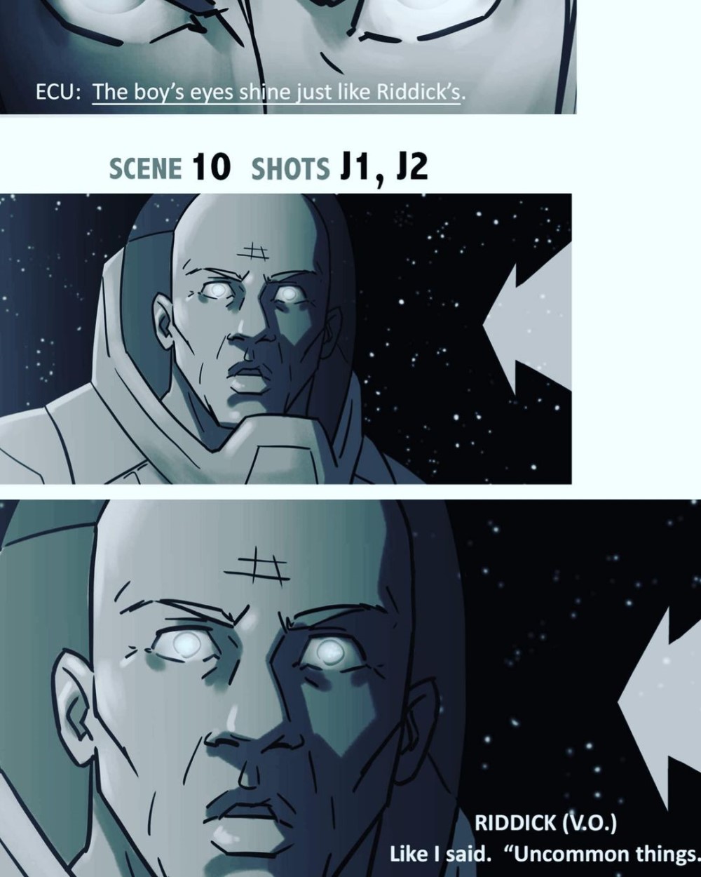 Раскадровка фильма «Фурия»