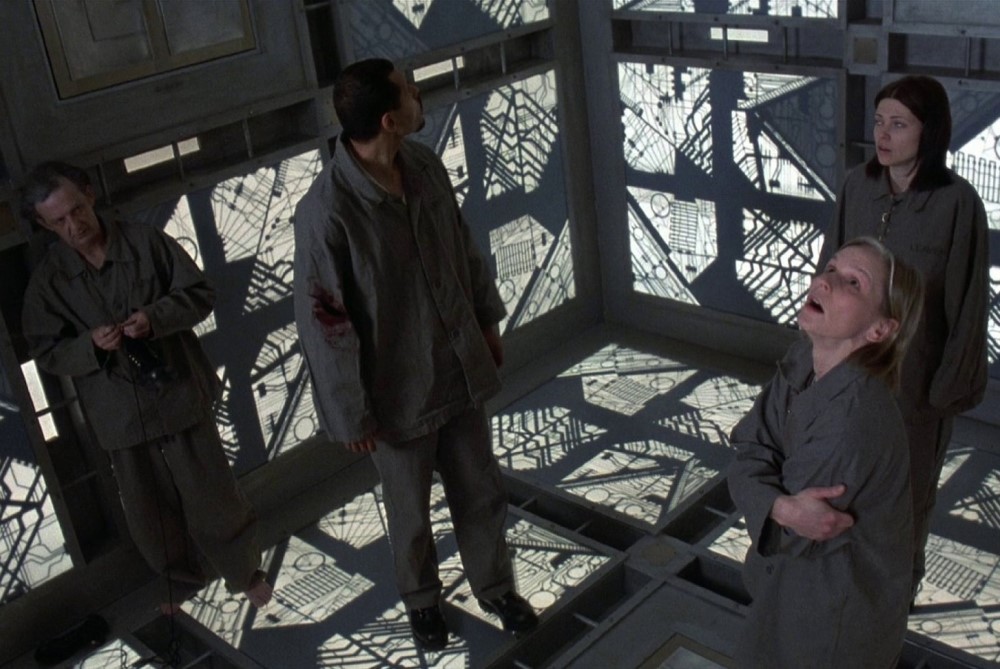 Кадр из фильма «Куб» (1997)