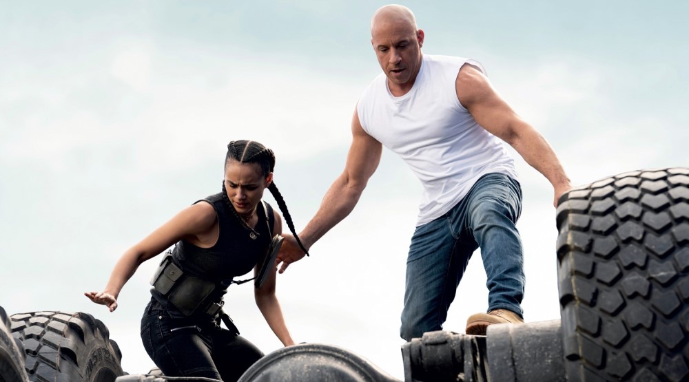 Кадр из фильма «Форсаж 9»