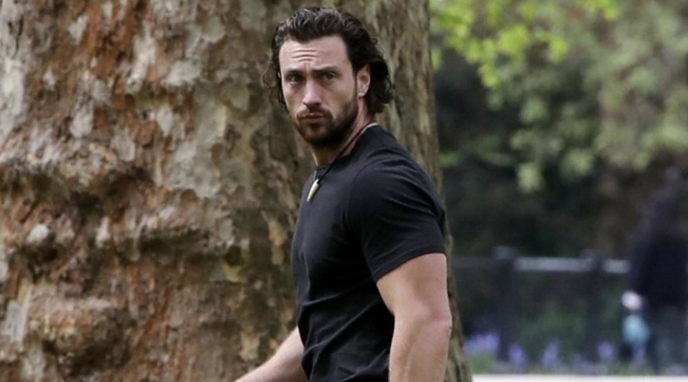 Кадр со съемок фильма «Крэйвен-охотник»