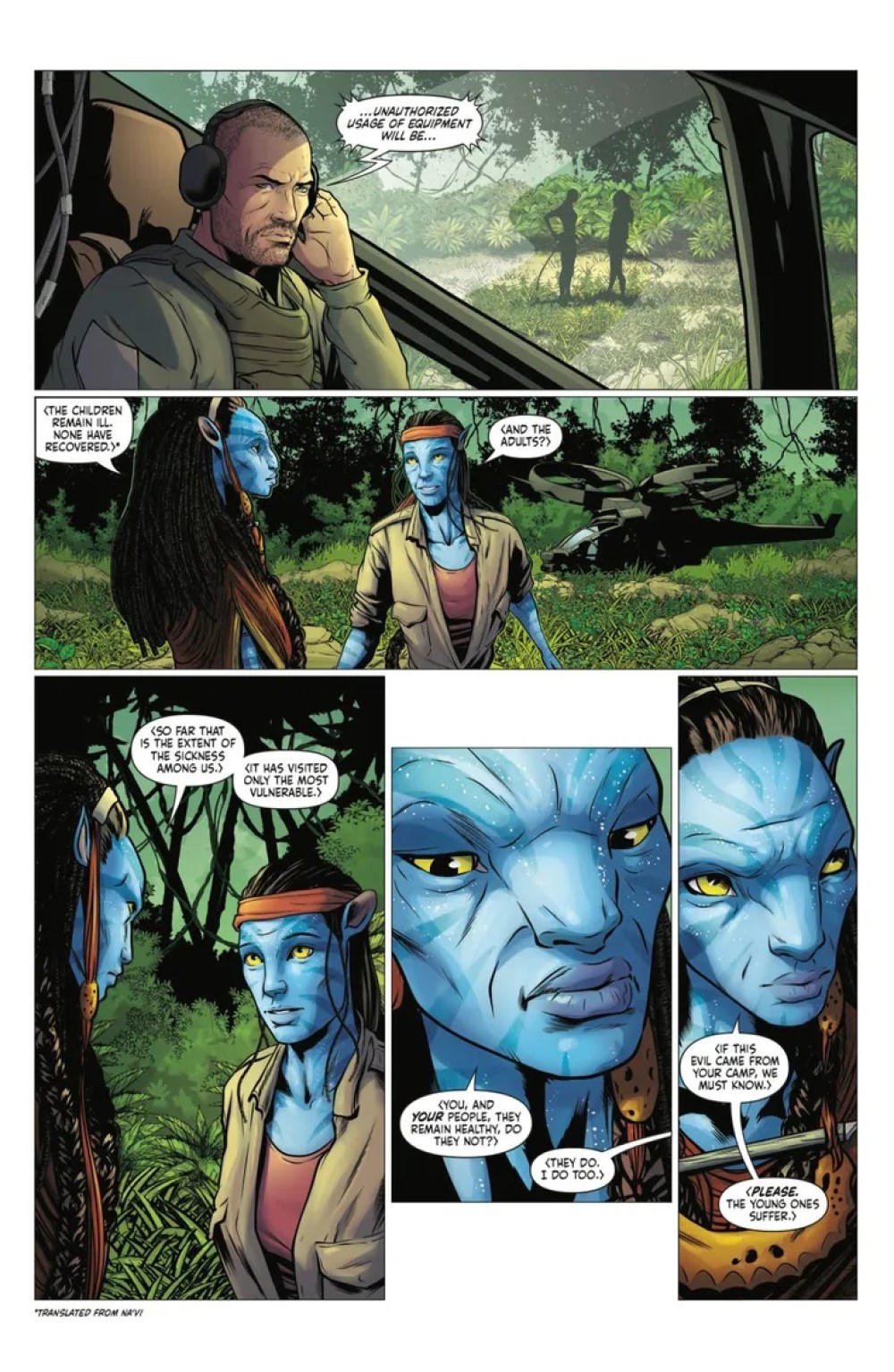 Комикс «Avatar: Adapt or Die» №3