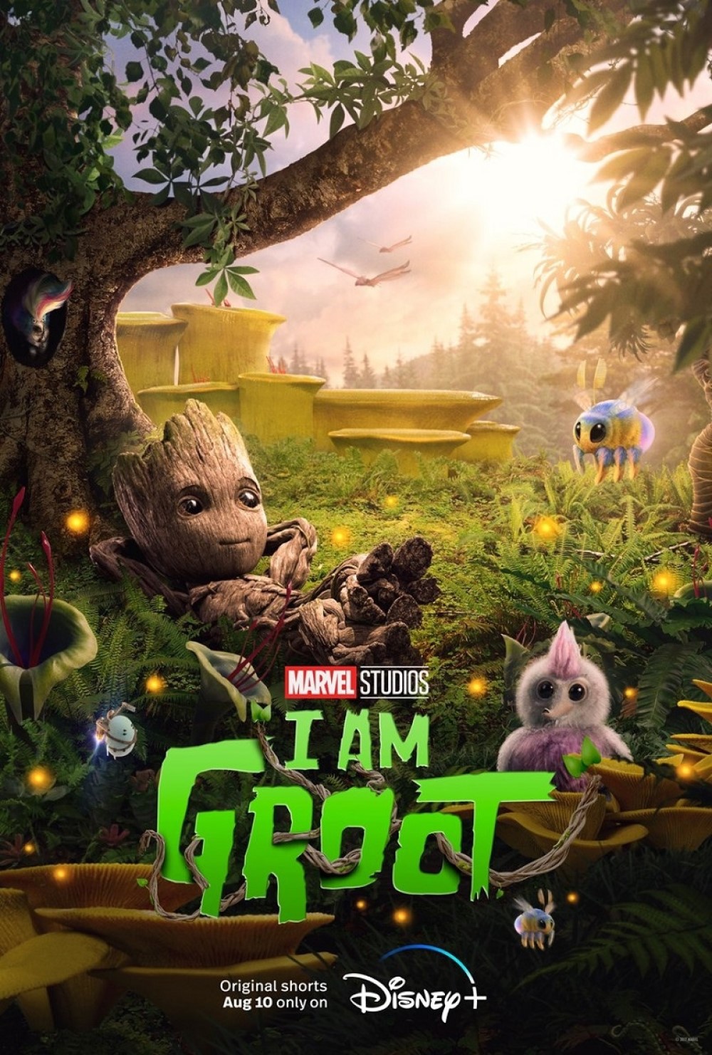 Промо-постер мультсериала «Я есть Грут»