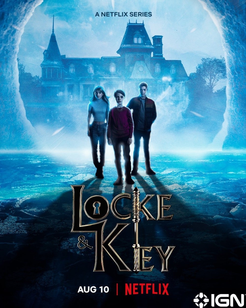 Промо-постер сериала «Лок и ключ»