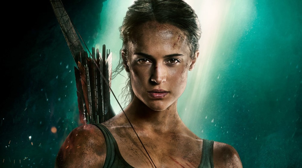 Промо-постер фильма «Tomb Raider: Лара Крофт»