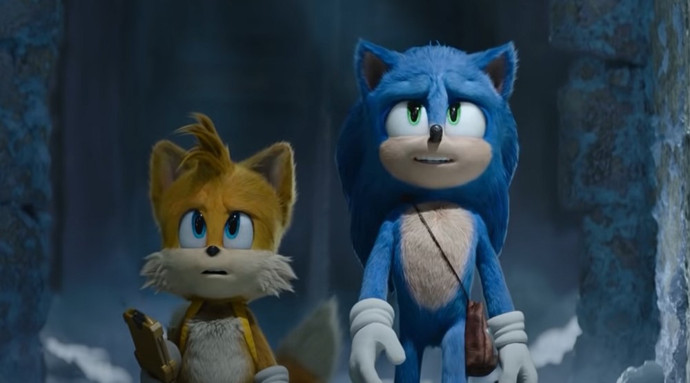 Кадр из фильма «Соник 2 в кино»