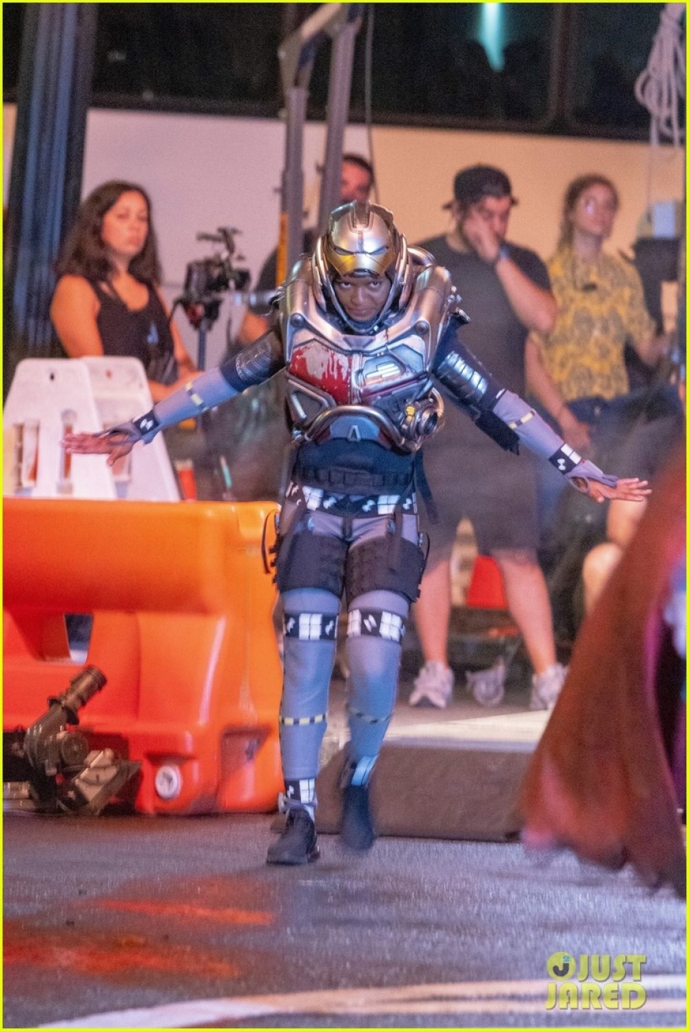 Кадр со съемок сериала «Железное Сердце»