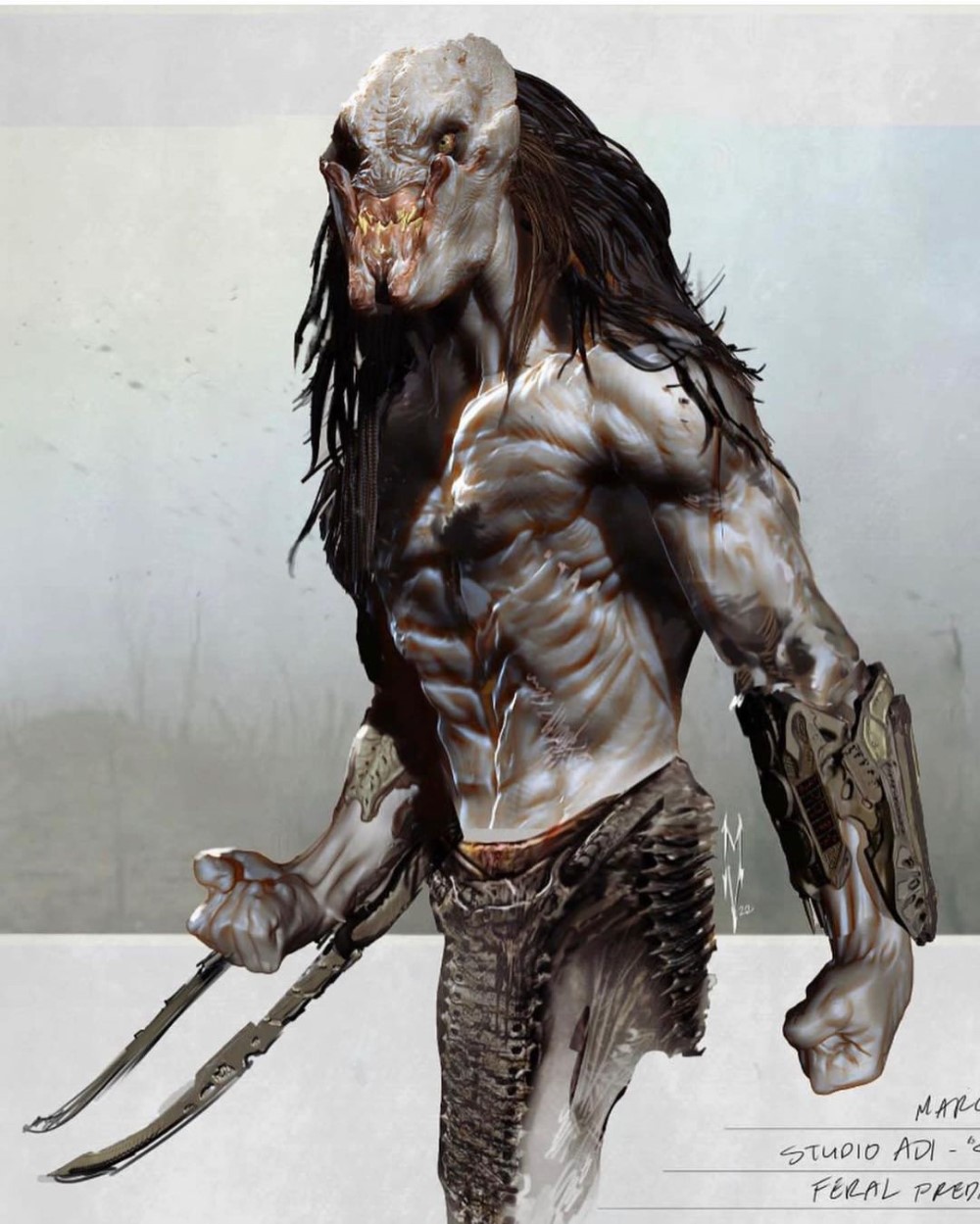 Концепт-арт фильма «Добыча» (2022)