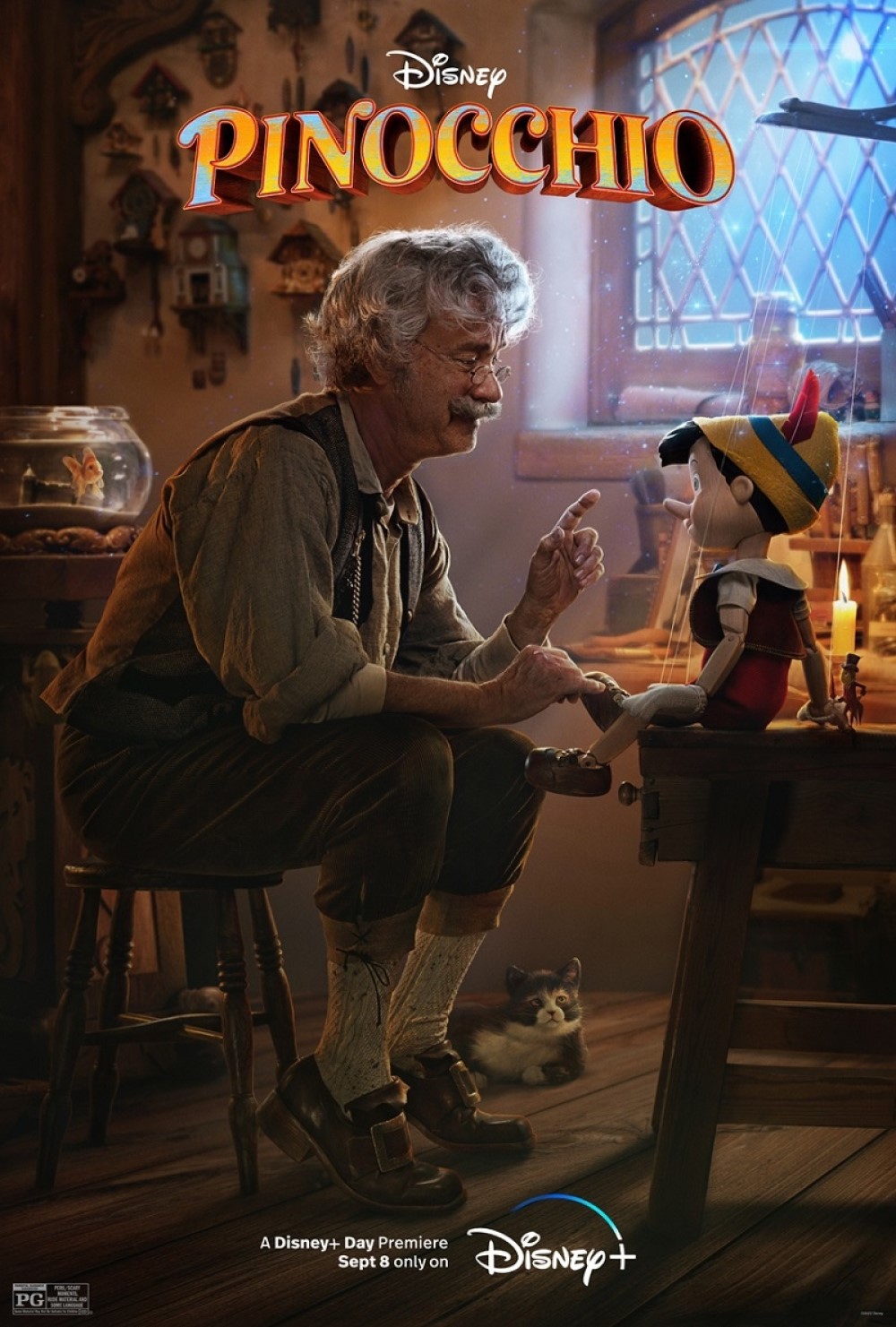 Промо-постер фильма «Пиноккио»