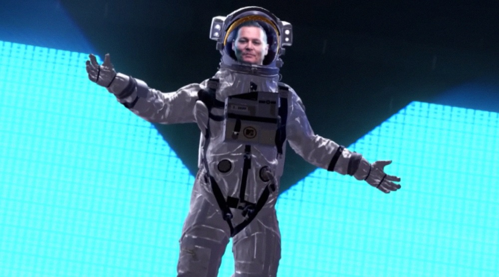 Джонни Депп на MTV VMA 2022