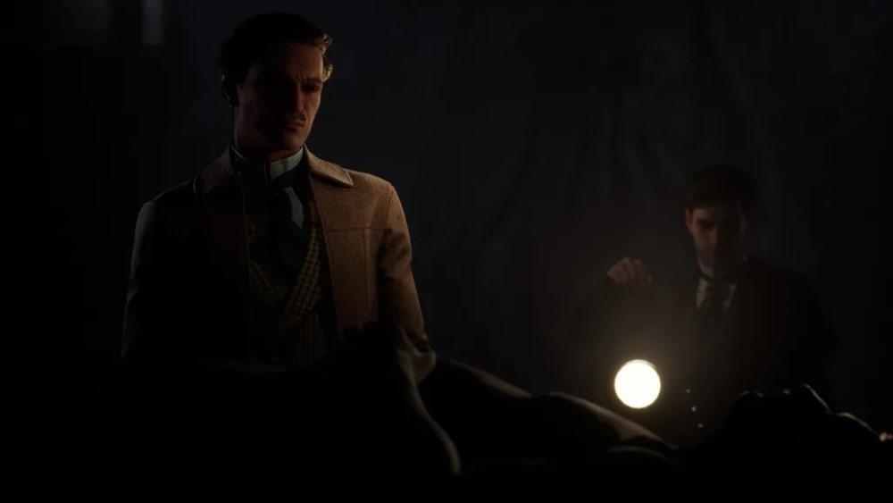 Кадр из ремейка игры Sherlock Holmes: The Awakened (2023)