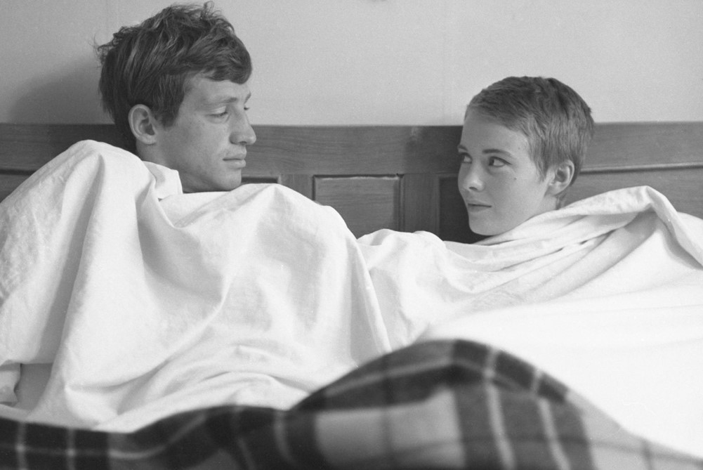Кадр из фильма «На последнем дыхании» (1960)