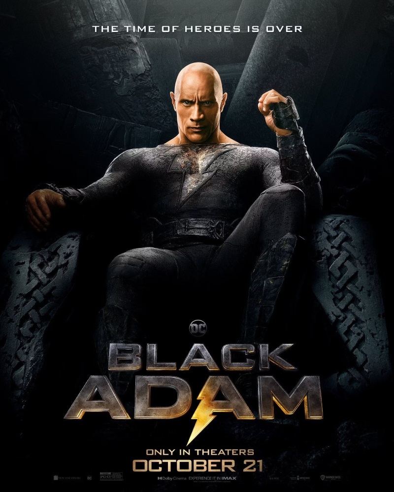 Постер фильма «Черный Адам» (2022)