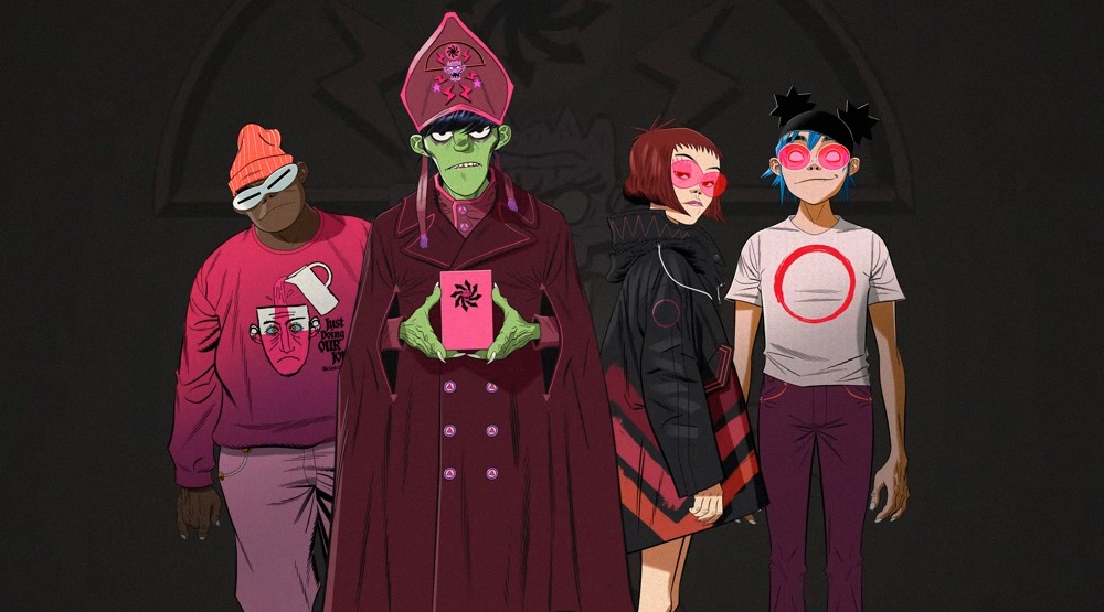 Gorillaz на обложке сингла «Baby Queen»