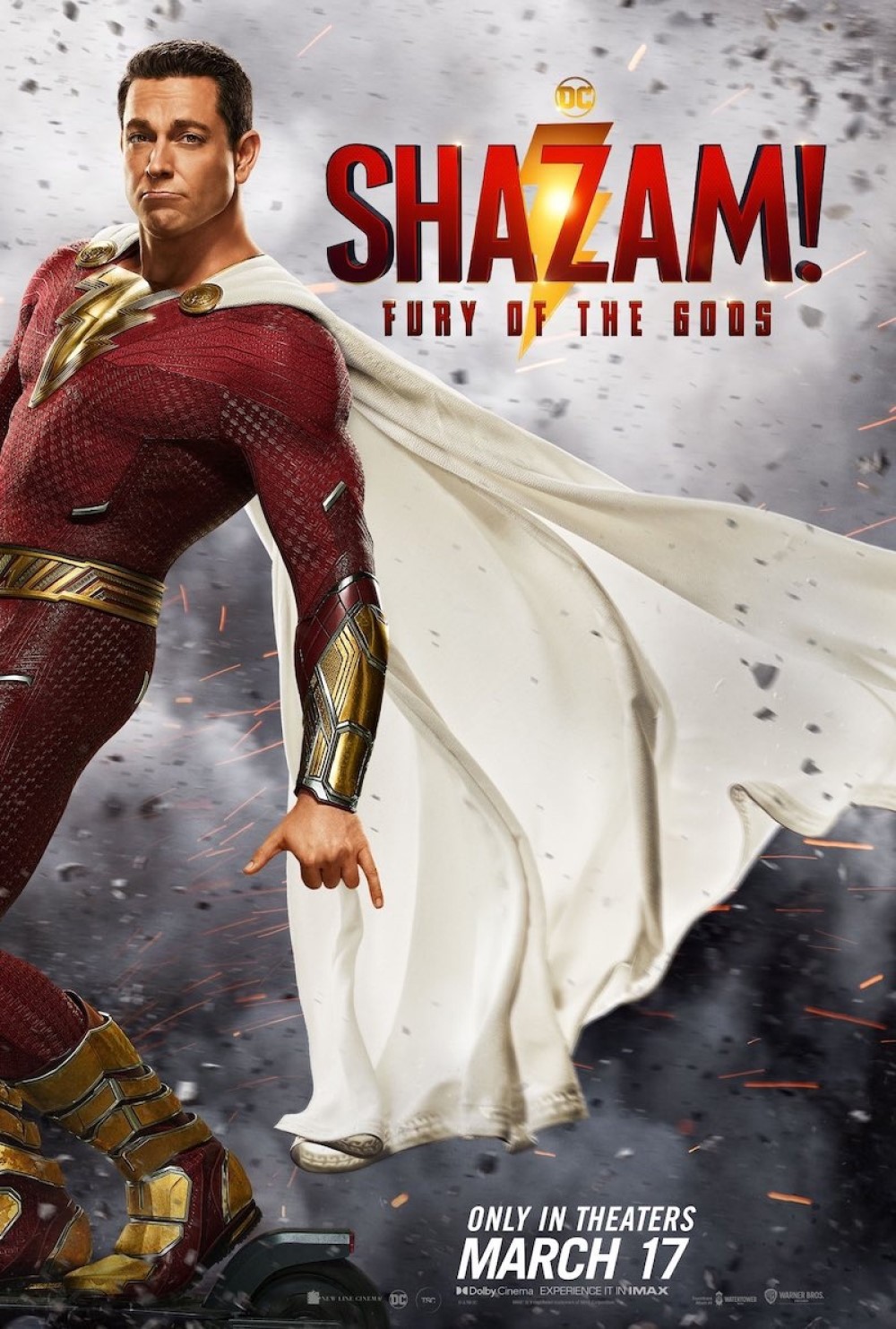 Промо-постер фильма «Шазам! 2» (2023)