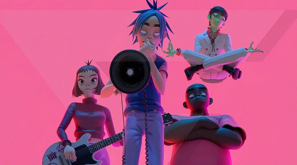 Gorillaz, обложка сингла «Skinny Ape»