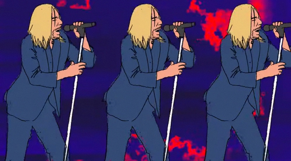 Игги Поп, кадр из видео «Strung Out Johnny»