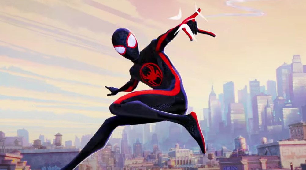 Кадр из мультфильма «Человек-паук: Через вселенные 2» (2023)