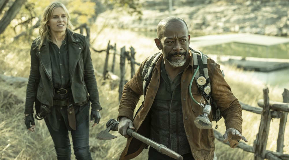 Кадр из 7 сезона сериала «Бойтесь ходячих мертвецов» (2021-2022)