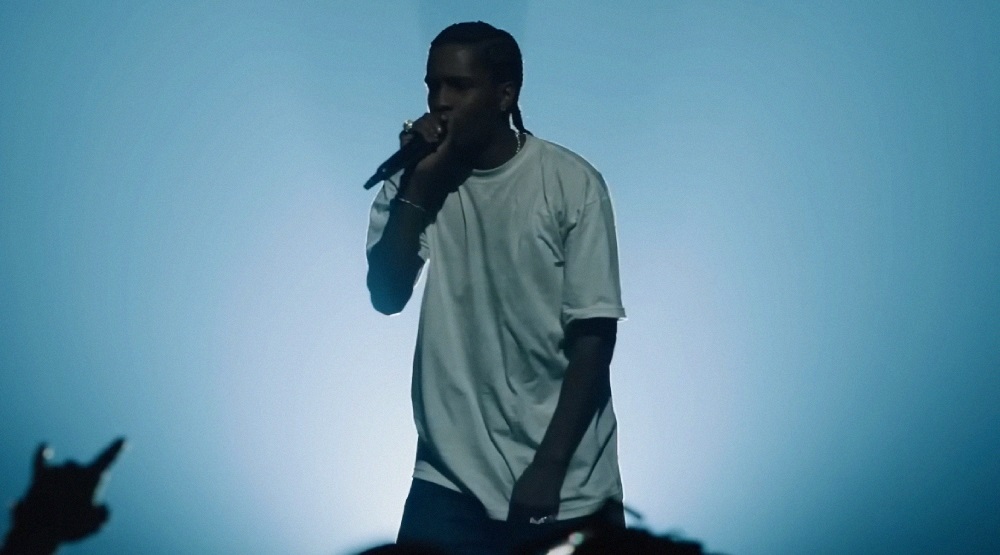 Кадр из видео A$AP ROCKY - «Same Problems (Amazon Music Live Performance)»