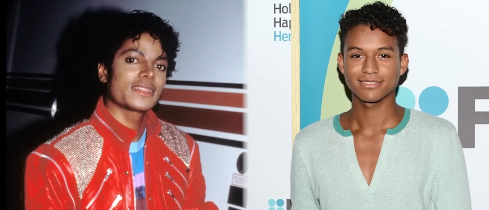 Майкл Джексон и Джафар Джексон, скриншот видео «Michael Jackson's Nephew To Play King Of Pop In Biopic» / Access Hollywood