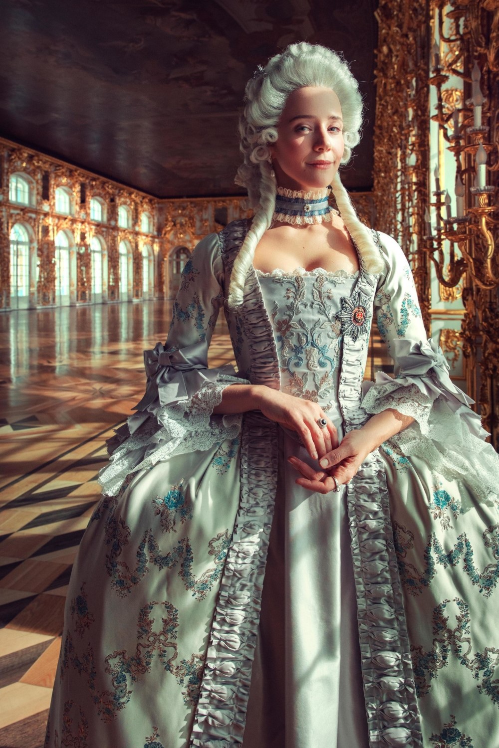 Ольга Лерман, кадр со съемок фильма «Императрицы»/ Фото: 1-2-3 Production