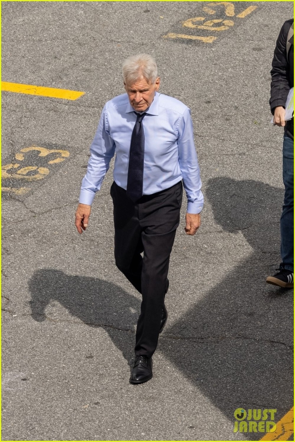 Кадр со съемок фильма «Капитан Америка: Новый мировой порядок» (2024)