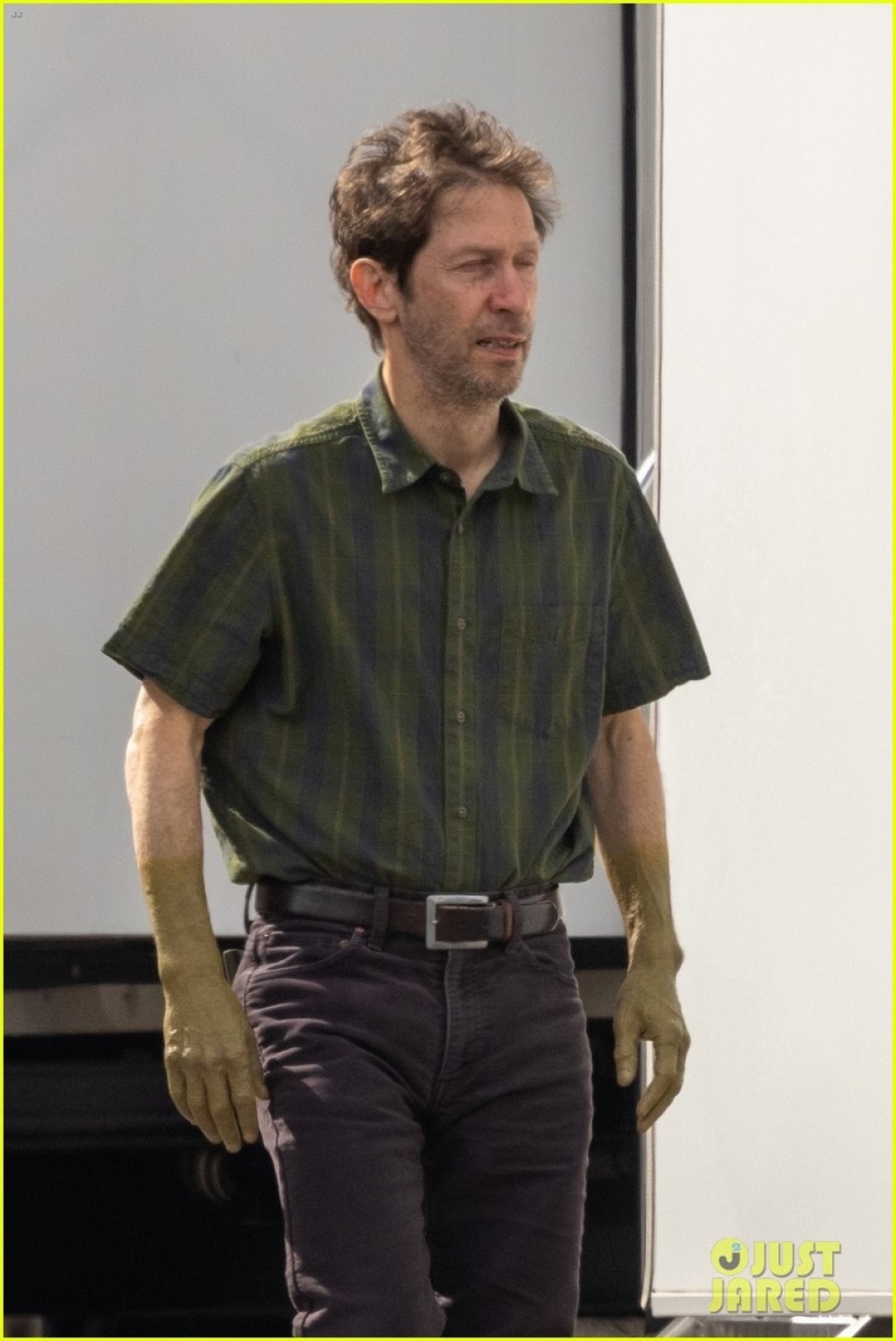 Кадр со съемок фильма «Капитан Америка: Новый мировой порядок» (2024)