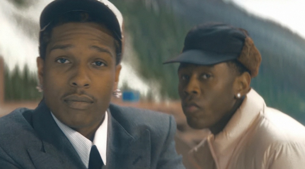 A$AP Rocky и Tyler, The Creator, кадр из клипа «Wharf Talk»