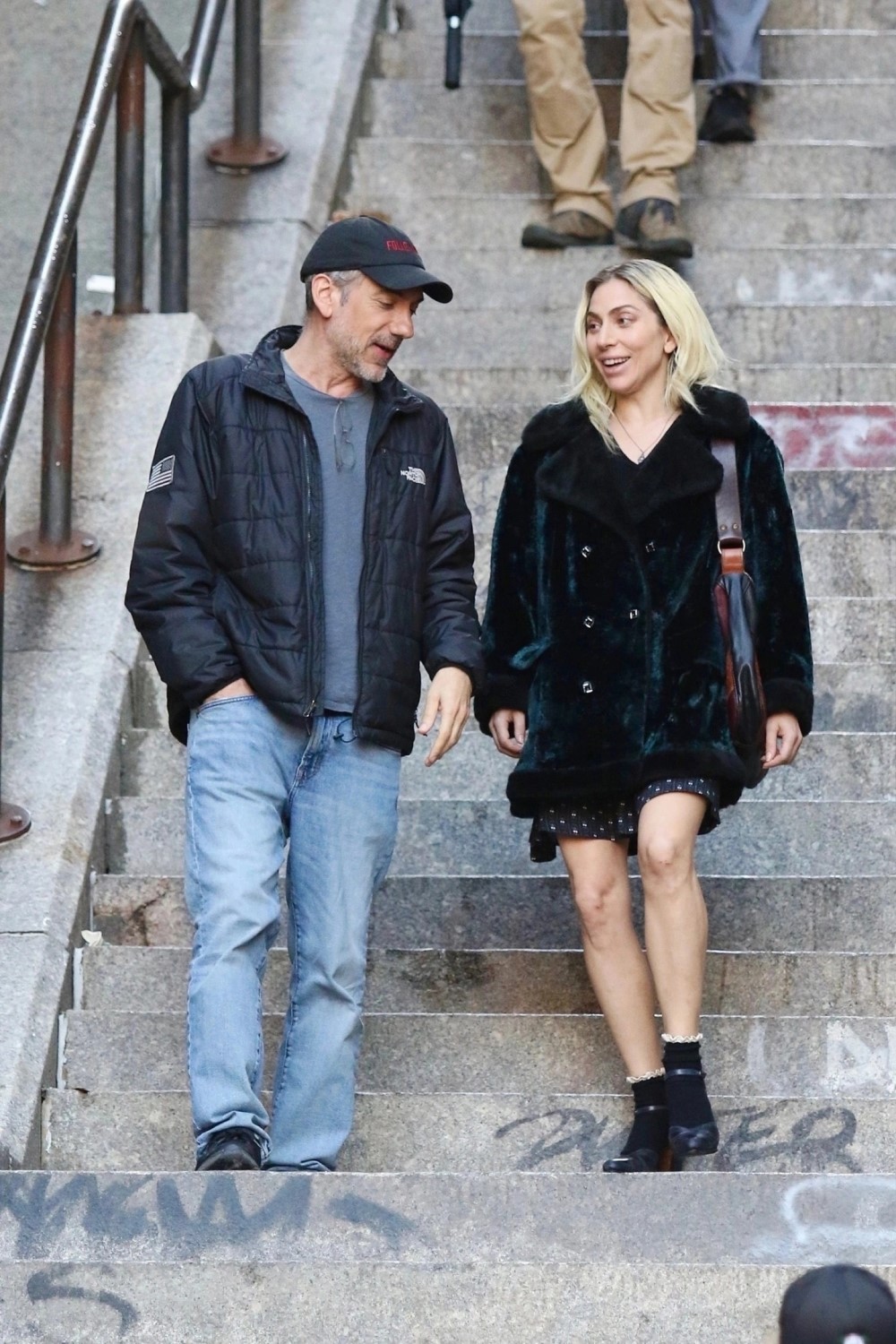 Кадр со съемок фильма «Джокер: Безумие на двоих» (2024)