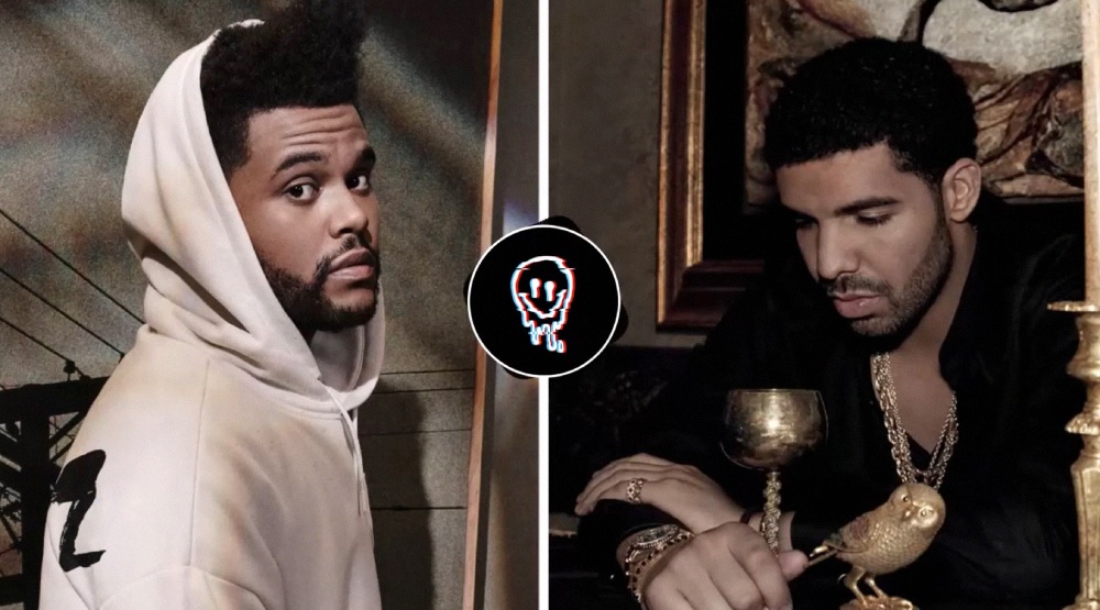 Викенд и Дрейк / Фото: скриншот из видео «Drake The Weeknd - Heart On My Sleeve (AI Written) Ex Like Selena»