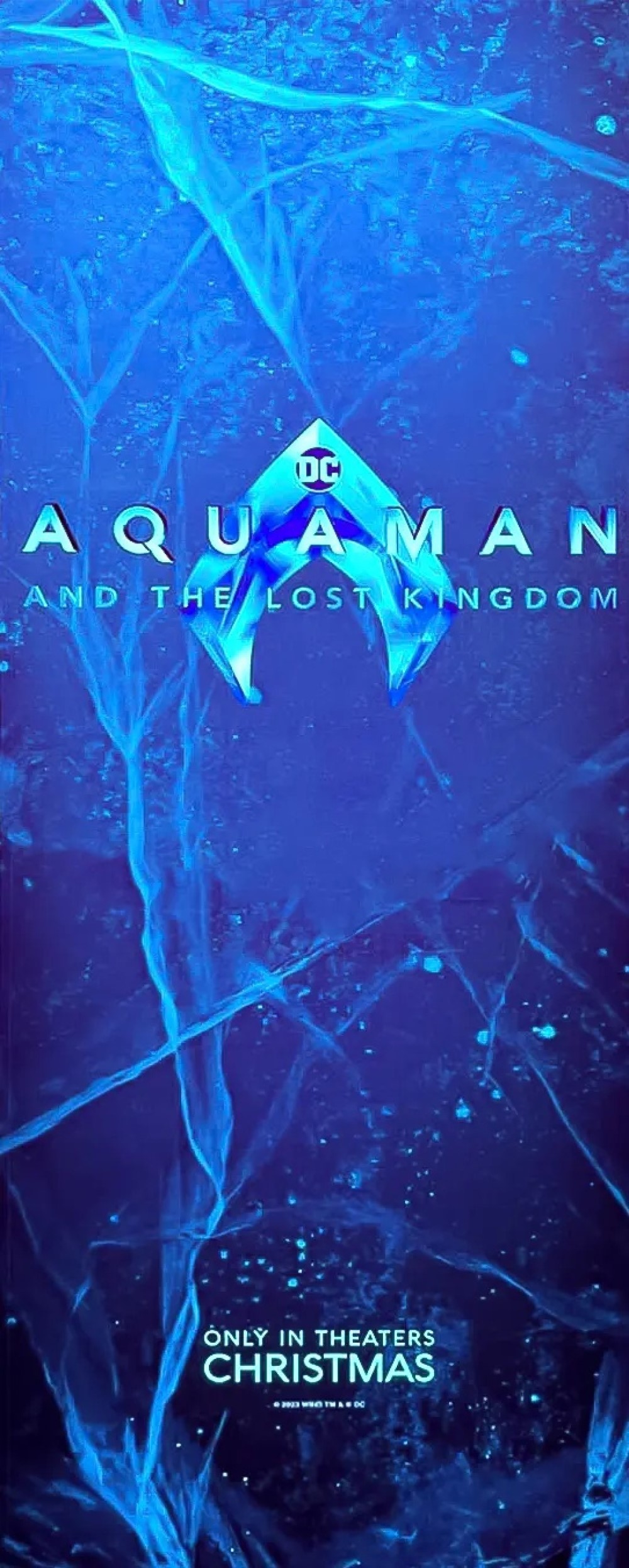 Промо-постер фильма «Аквамен и потерянное царство» (2023)