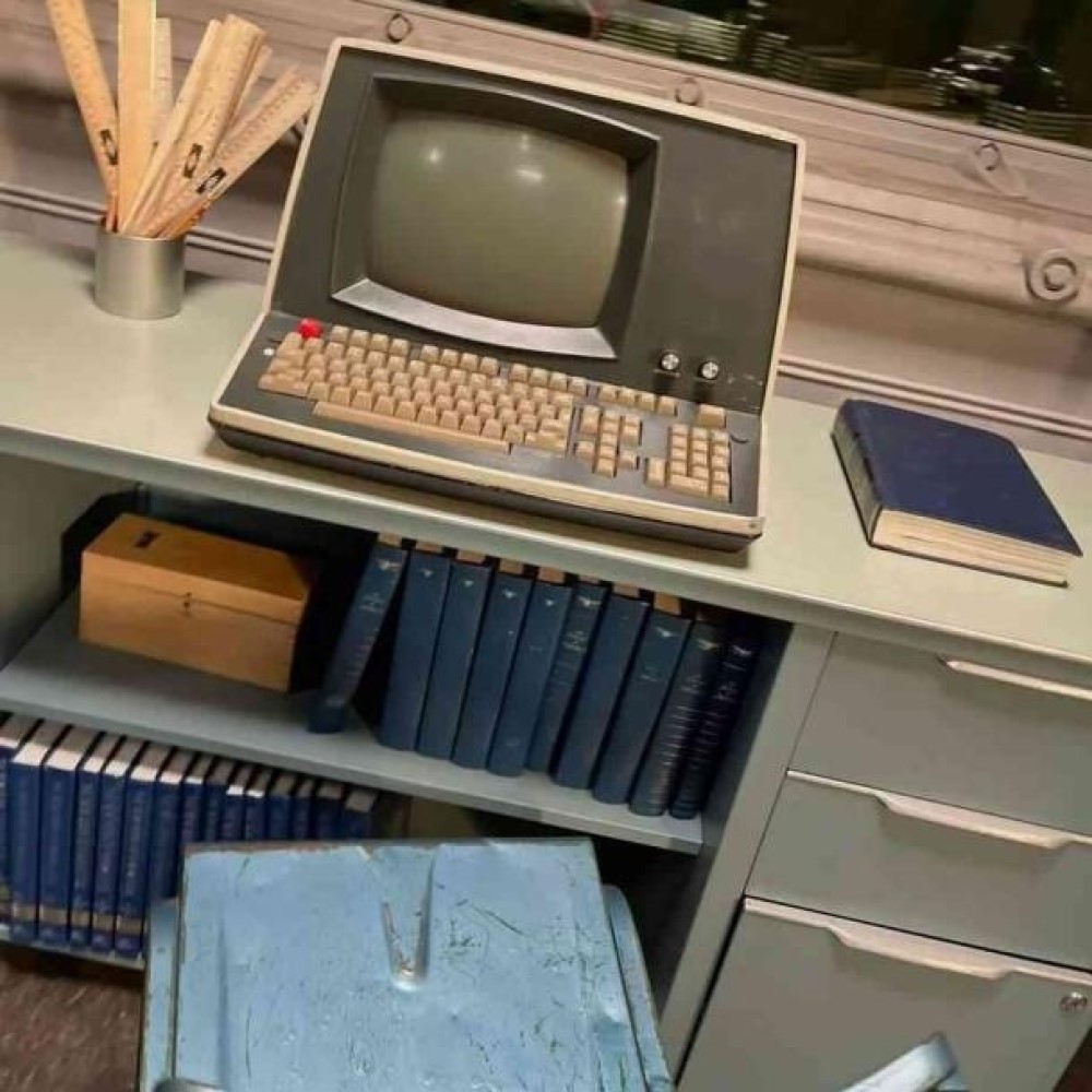 Кадр со съемок сериала «Fallout»