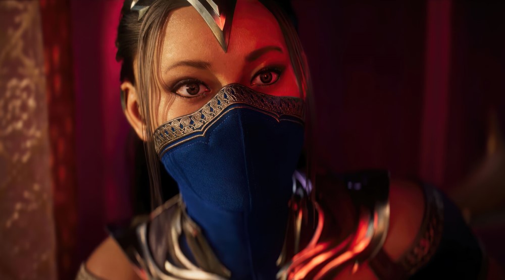 Китана, кадр из трейлера игры Mortal Kombat 1 (2023)
