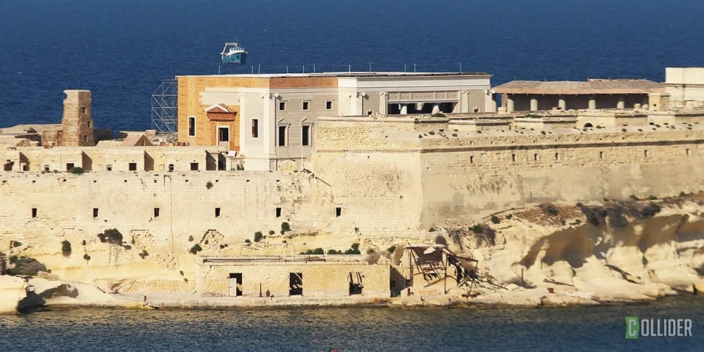 Кадр со съемок фильма «Гладиатор 2» (2024)