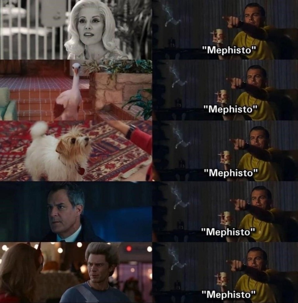 Поиск Мефисто в сериале «Ванда/Вижн» (2021) / Народное творчество