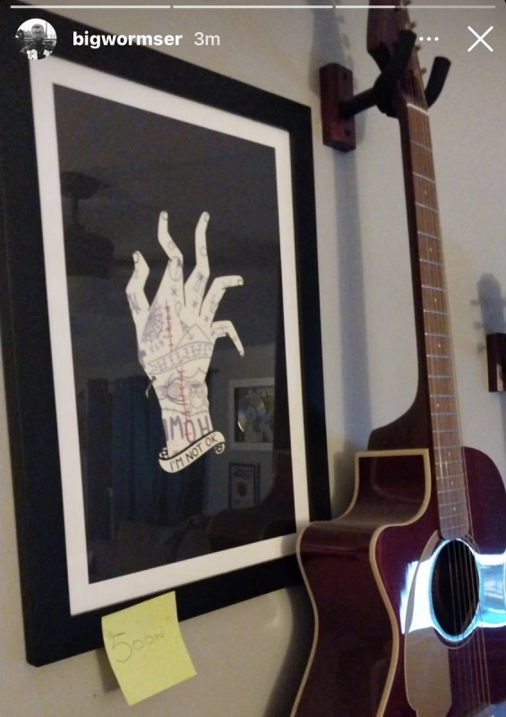 Тот самый пост-тизер / Фото: соцсети BigWormser