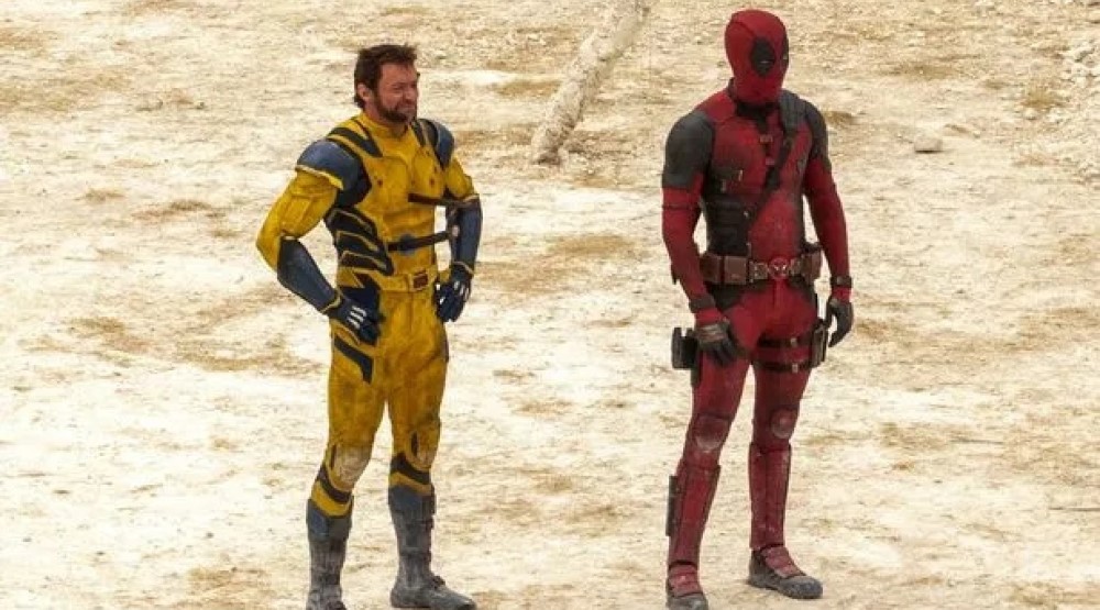 Кадр со съемок фильма «Дэдпул 3» (2024)