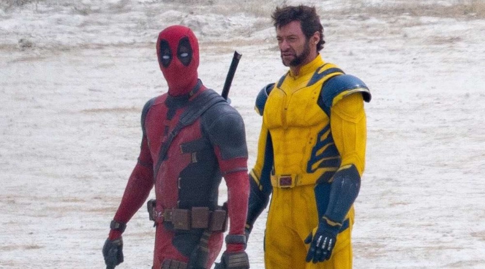 Кадр со съемок фильма «Дэдпул 3» (2024)