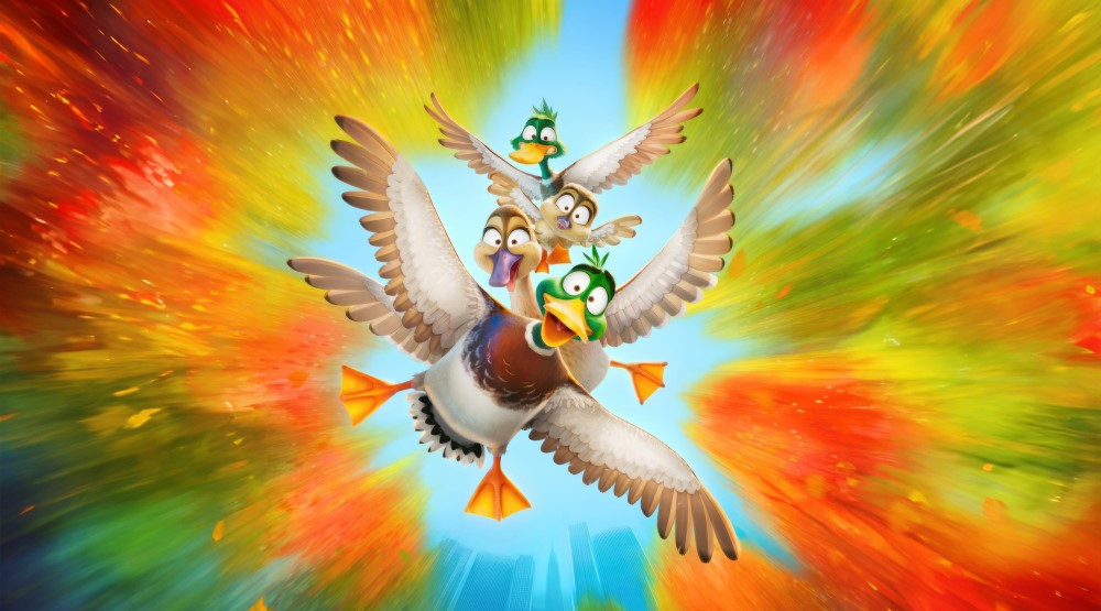 Постер мультфильма «Миграция» (2023)