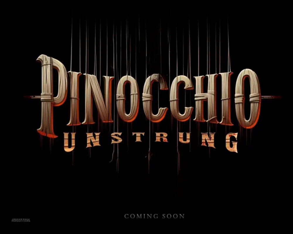 Лого фильма «Pinocchio: Unstrung» (2024)