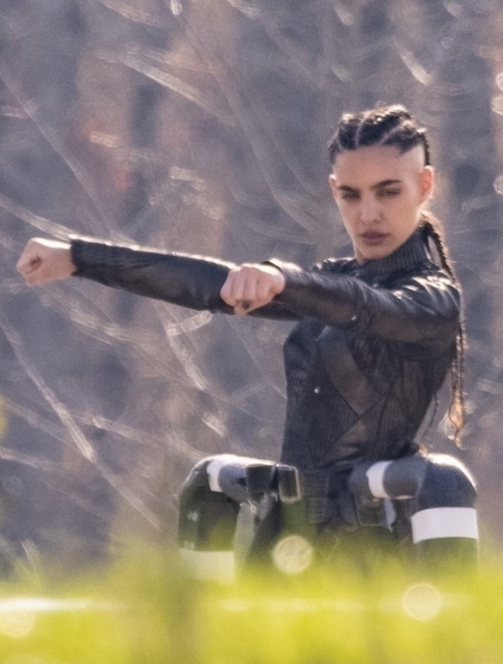 Кадр со съемок фильма «Супермен» (2025) / Фото: X (бывший Twitter)*/DCU_Updates/ *соцсеть запрещена в России / Just Jared/ Backgrid USA/