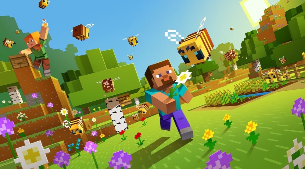 Промо-фото игры Minecraft (2011)